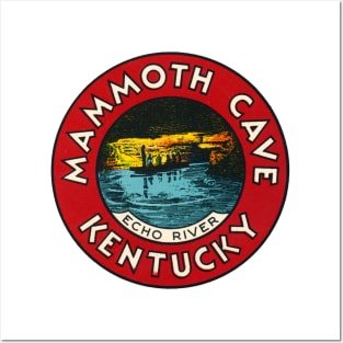 1940s Mammoth Cave Kentucky Posters and Art